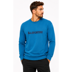 Bluza męska La Sportiva Heritage Logo Sweater M- lake/ night sky