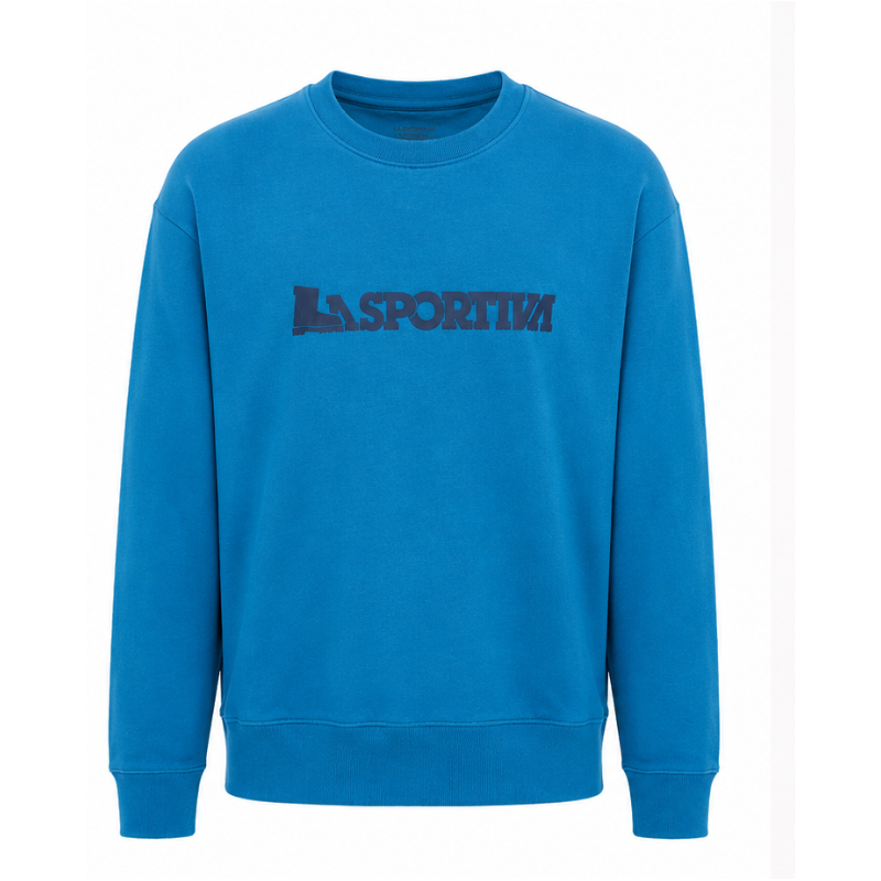 Bluza męska La Sportiva Heritage Logo Sweater M- lake/ night sky