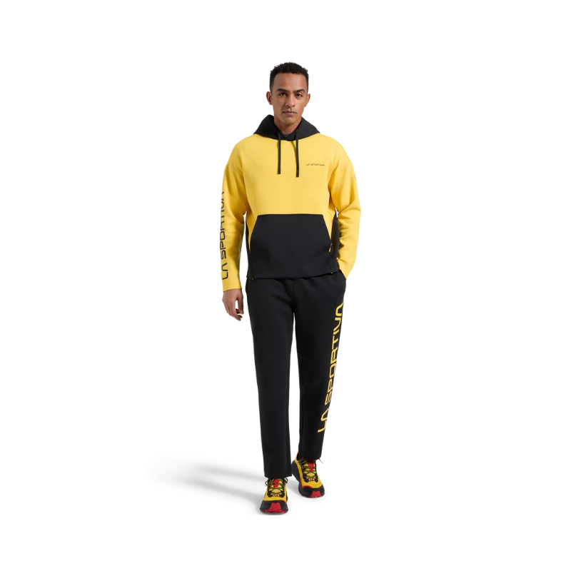 Bluza męska La Sportiva Podium Hoody Big Logo M- yellow/ black