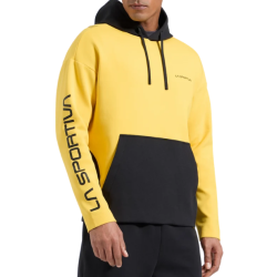 Bluza męska La Sportiva Podium Hoody Big Logo M- yellow/ black