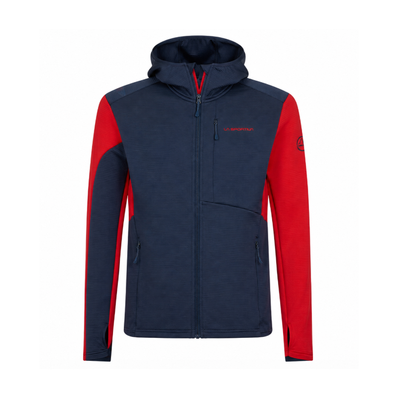 Bluza męska La Sportiva  Chill Thermal Hoody M - night sky/ mountain red