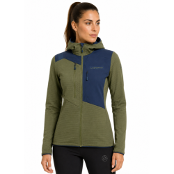 Bluza damska La Sportiva Lucendro Thermal Hoody W- cypress/night sky