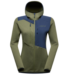 Bluza damska La Sportiva Lucendro Thermal Hoody W- cypress/night sky