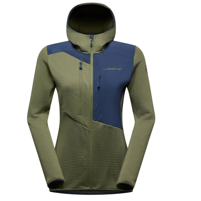 Bluza damska La Sportiva Lucendro Thermal Hoody W- cypress/night sky
