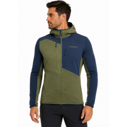 Bluza męska La Sportiva Lucendro Thermal Hoody M- cypress/night sky