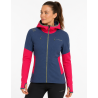 Bluza damska La Sportiva Session Tech Hoody W- night sky/ azalea