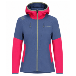 Bluza damska La Sportiva Session Tech Hoody W- night sky/ azalea