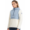 Bluza damska La Sportiva Guidance Sherpa Hoody W- chalk/ limestone