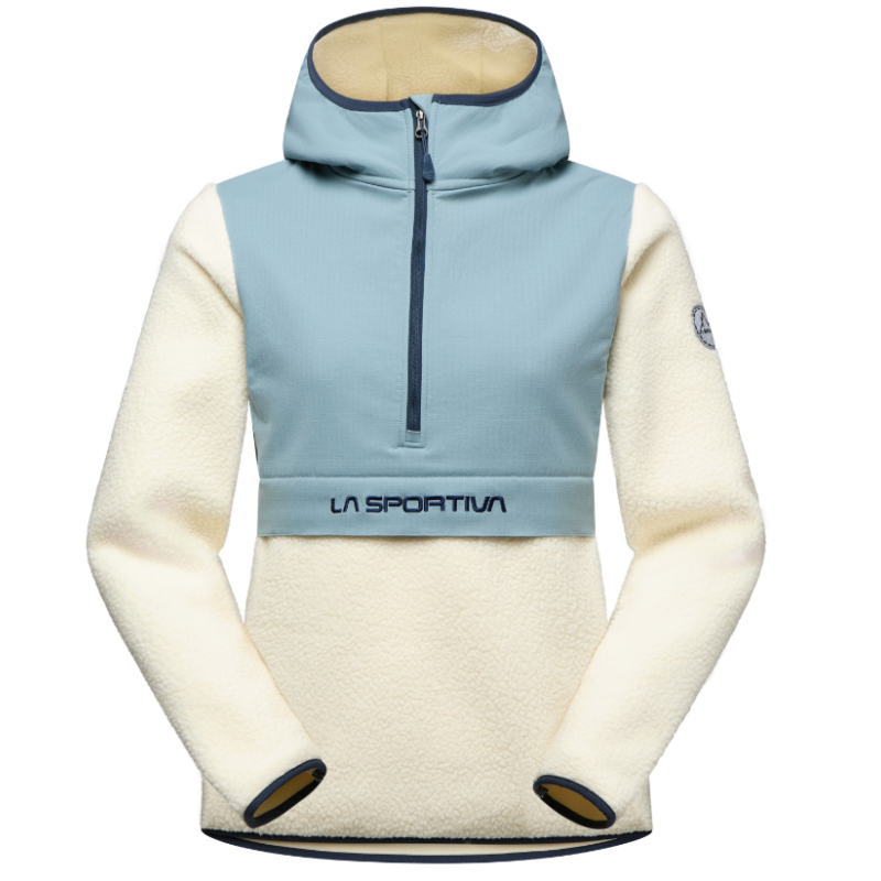 Bluza damska La Sportiva Guidance Sherpa Hoody W- chalk/ limestone