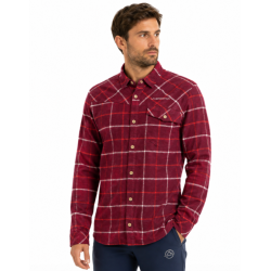 bluza koszula męska La Sportiva Rambler Light Flannel- redwood/ chalk