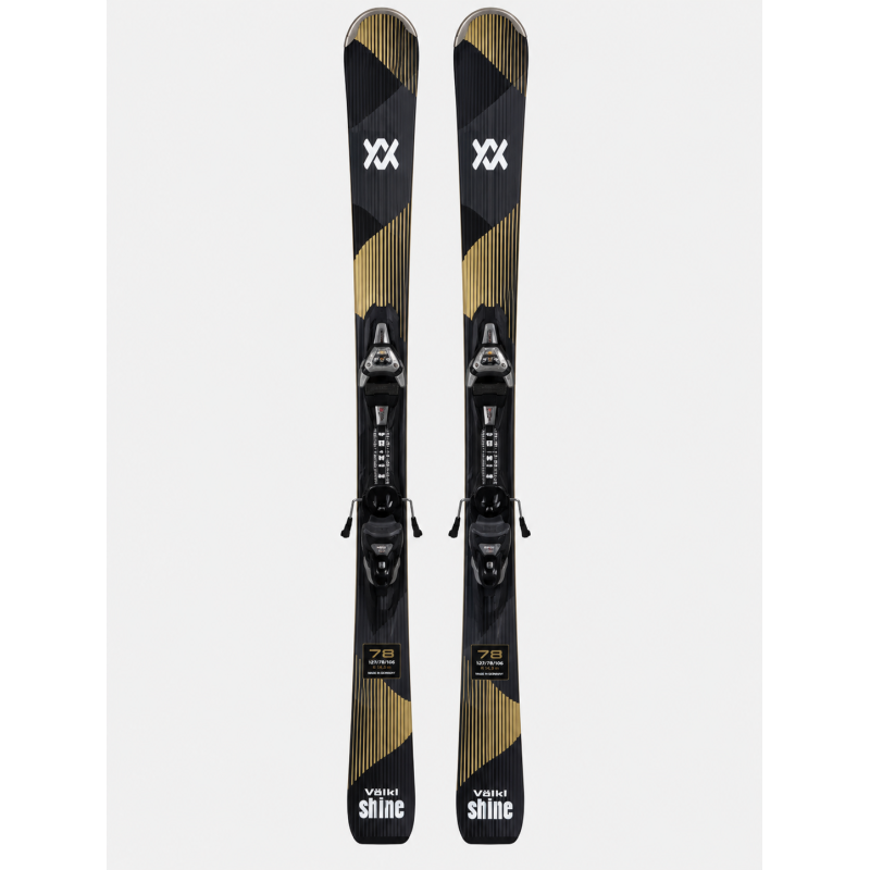 Narty Zjazdowe Völkl Shine 78 Black/Gold z wiązaniem
