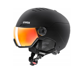 Kask narciarski UVEX wanted visor black mat