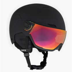 Kask narciarski UVEX wanted visor black mat