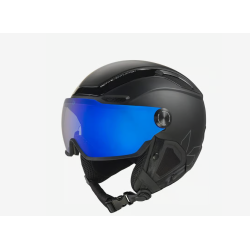 Kask narciarski Bollé V-LINE Black Matte – fotochromowa szyba Blue