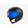 Kask narciarski Bollé V-LINE Black Matte – fotochromowa szyba Blue
