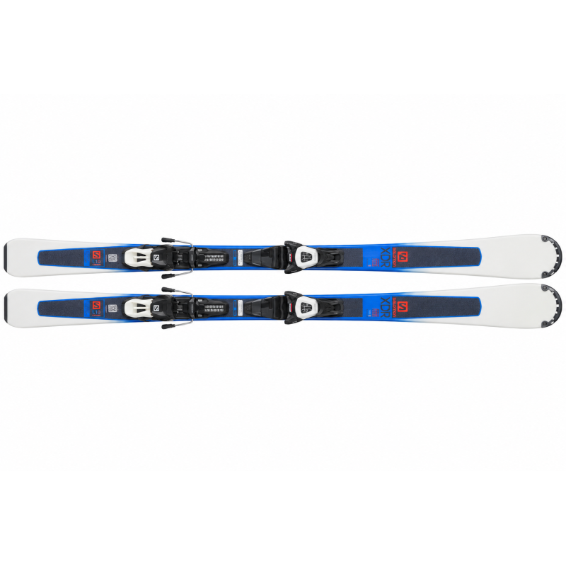 Narty Salomon XDR Focus Blue/White + wiązania Salomon L10