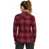 bluza koszula damska La Sportiva Rambler Flannel Shirt w- redwood