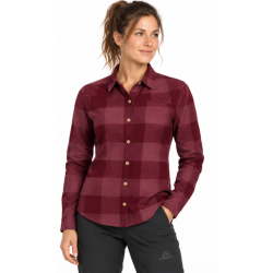 bluza koszula damska La Sportiva Rambler Flannel Shirt w- redwood