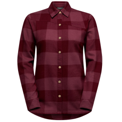 bluza koszula damska La Sportiva Rambler Flannel Shirt w- redwood