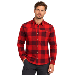 bluza koszula męska La Sportiva Rambler Flannel Shirt M- redwood/ mountain red