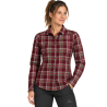 bluza koszula damska La Sportiva Rambler Lined Flannel Shirt W- redwood/ chalk