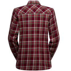 bluza koszula damska La Sportiva Rambler Lined Flannel Shirt W- redwood/ chalk