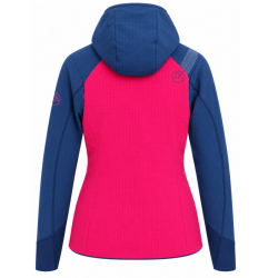 bluza damska La Sportiva Bristen Thermal Hoody - azalea/ night sky