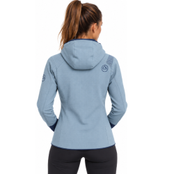 bluza damska La Sportiva Bristen Thermal Hoody - limestone/ night sky