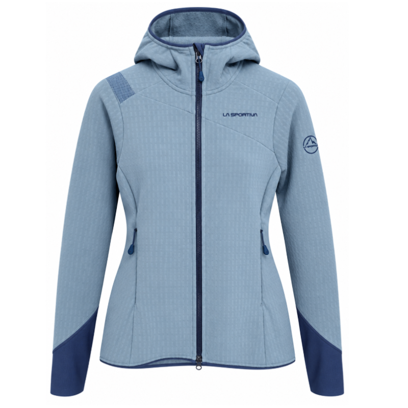 bluza damska La Sportiva Bristen Thermal Hoody - limestone/ night sky