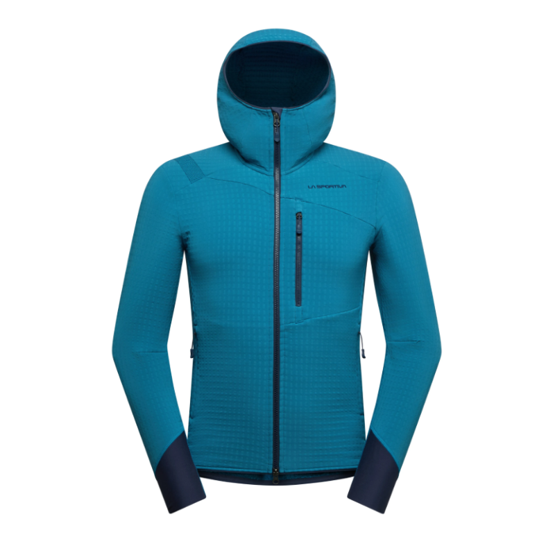 bluza męska La Sportiva Bristen Thermal Hoody - lake/ night sky