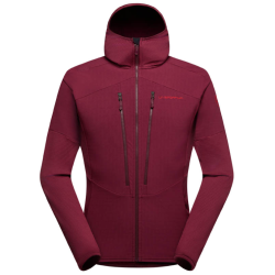 bluza męska Session Tech Hoody M- redwood/ mountain red