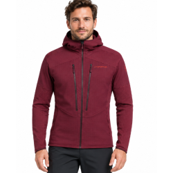 bluza męska Session Tech Hoody M- redwood/ mountain red