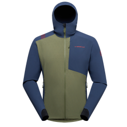 bluza męska La Sportiva Descender Storm Jkt M- cypress/ night sky