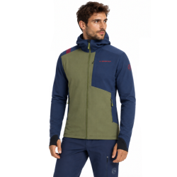 bluza męska La Sportiva Descender Storm Jkt M- cypress/ night sky
