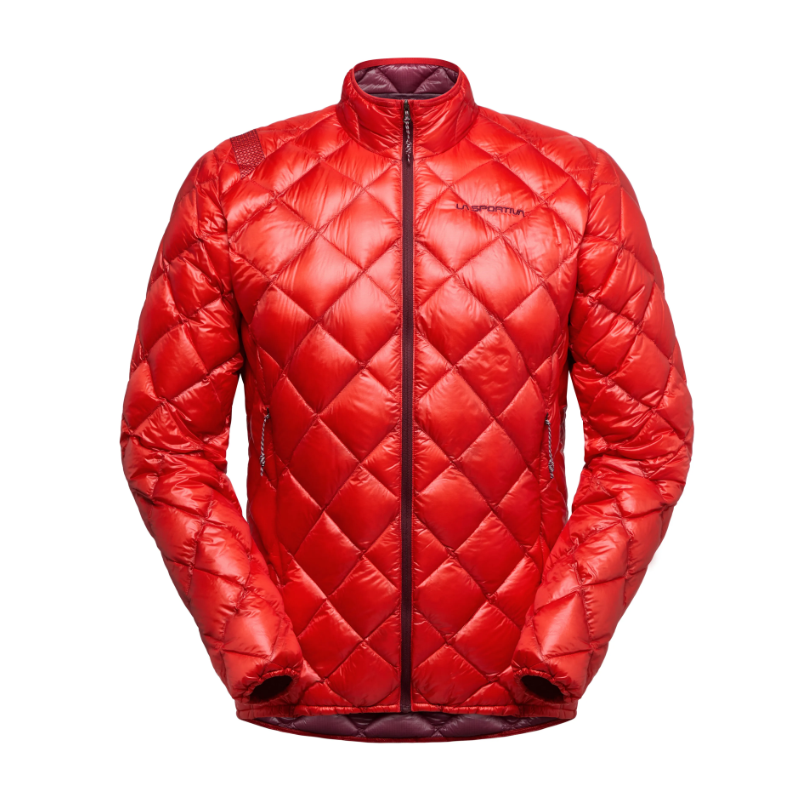 kurtka męska La Sportiva Lumina 100 Down JKT- mountain red/ redwood