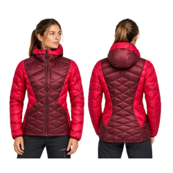 kurtka  damska La Sportiva Pinnacle Down Jkt W- redwood/ azalea