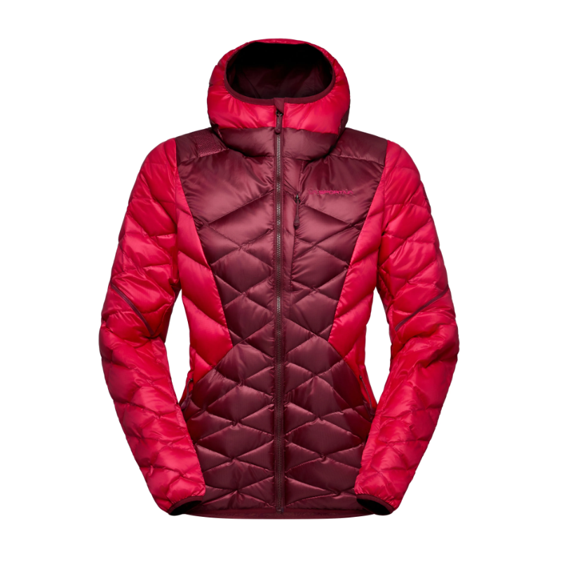 kurtka  damska La Sportiva Pinnacle Down Jkt W- redwood/ azalea