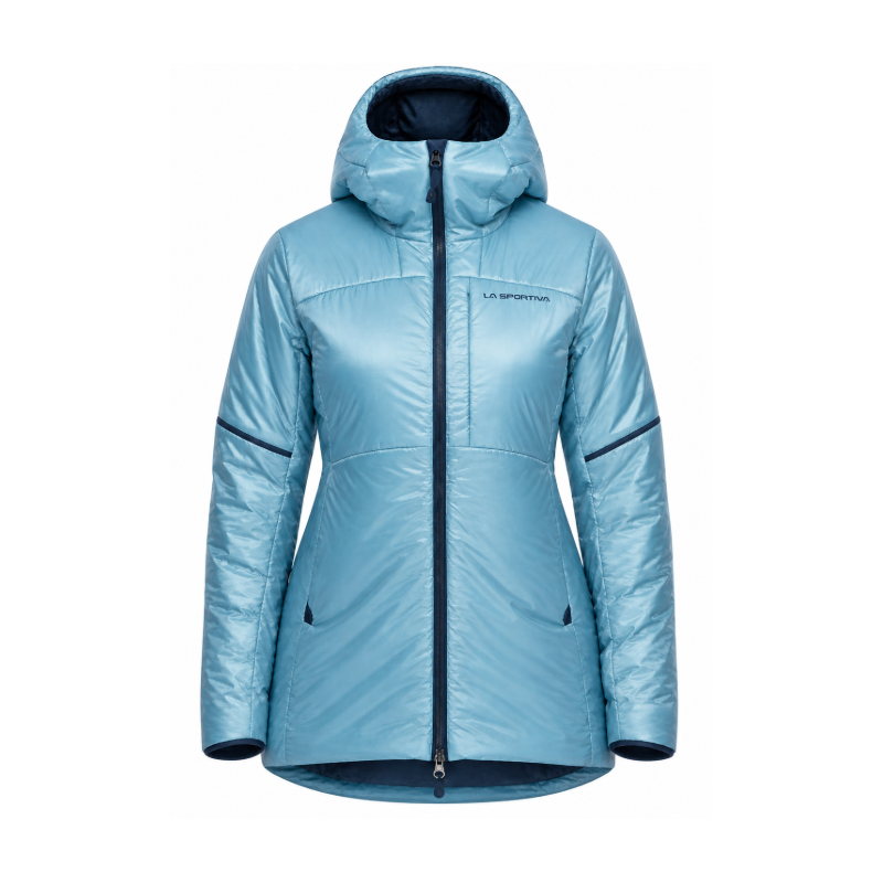kurtka damska La Sportiva Supercouloir Primaloft Parka W- limestone/ night sky