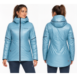 kurtka damska La Sportiva Supercouloir Primaloft Parka W- limestone/ night sky