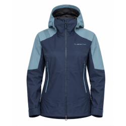 kurtka damska La Sportiva Crest Evo Shell Jkt W- night sky/ limestone